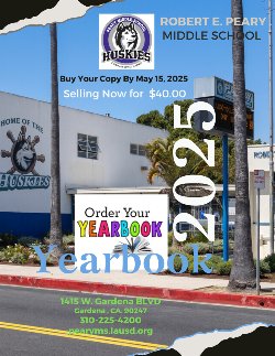 STAFF< STUDENTS< AND HUSKY FAMILIES PURCHASE YOUR COPY NOW